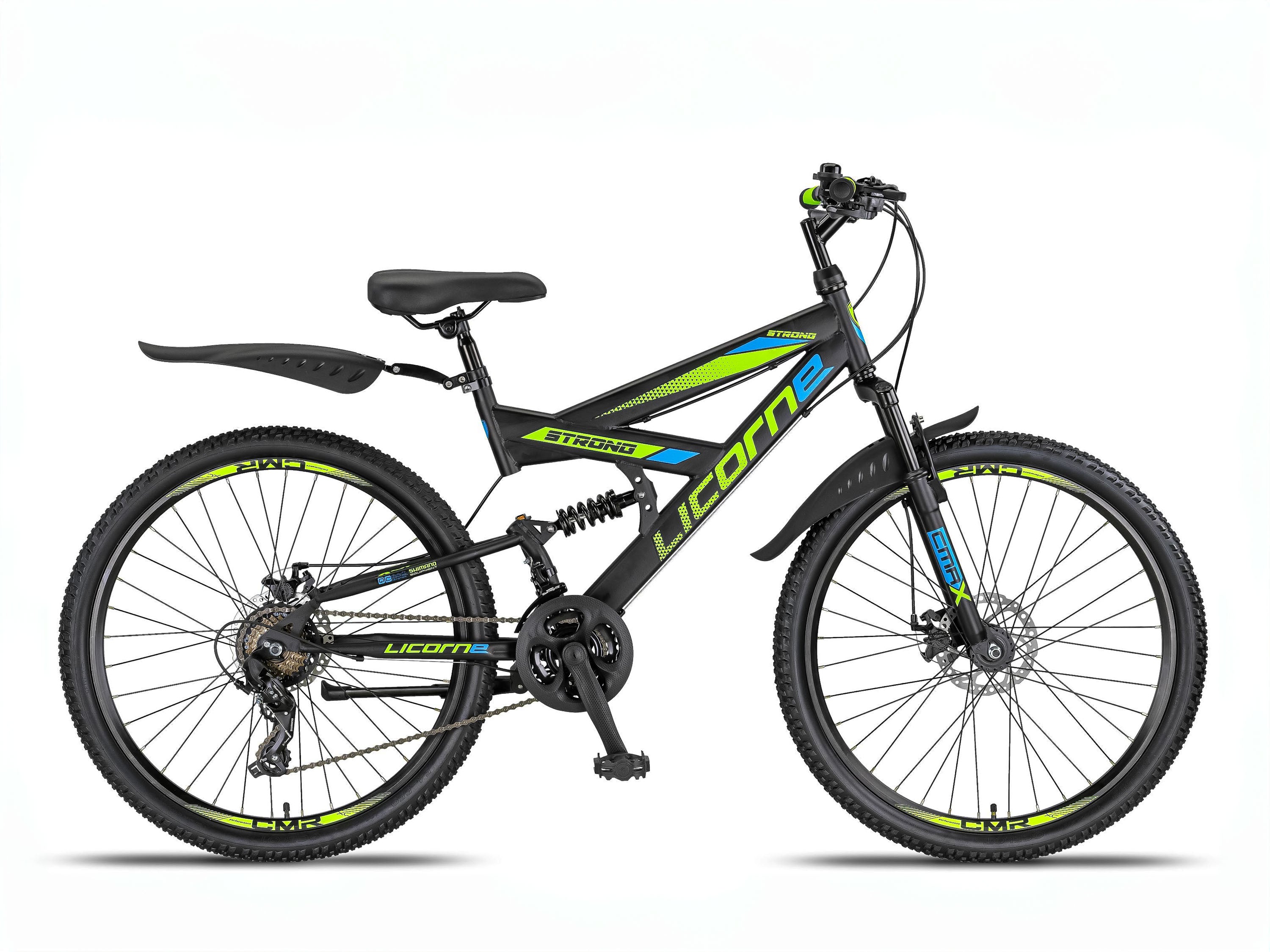 STRONG - Black/Lime/Blue