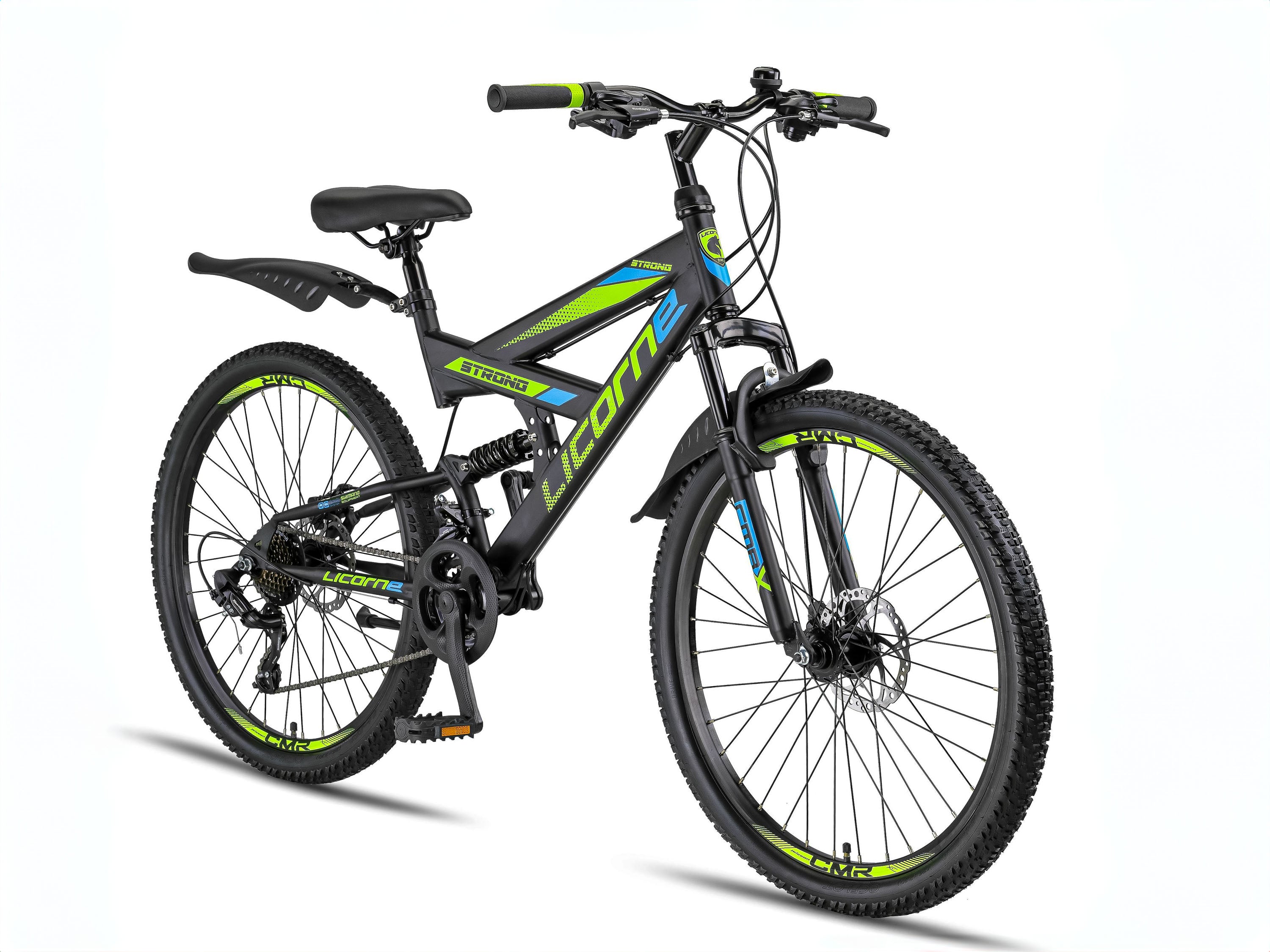 STRONG - Black/Lime/Blue