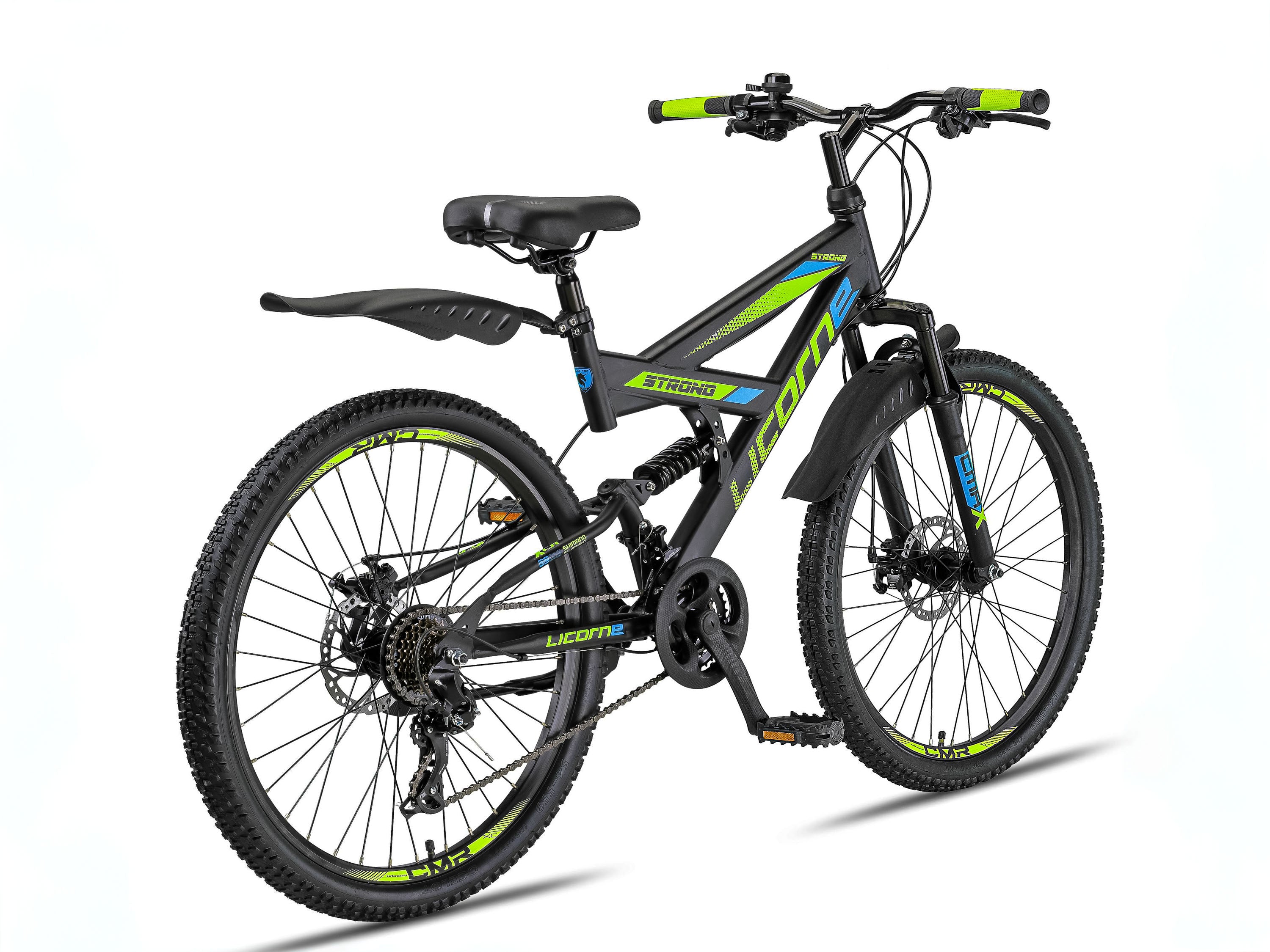 STRONG - Black/Lime/Blue